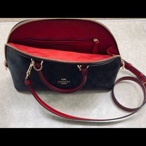 Coach Women’s Katy Satchel in Signature Canvas
